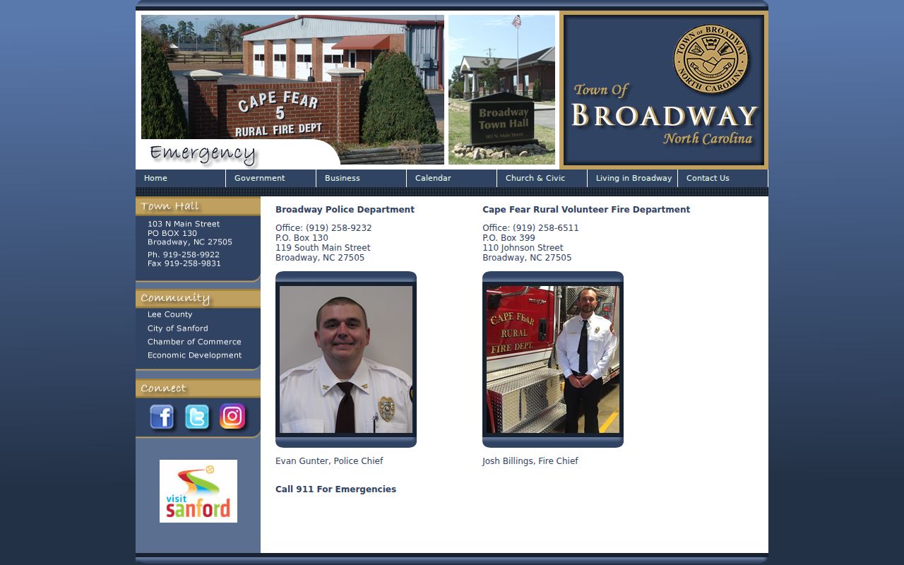 Lee County Broadway court docket police service context